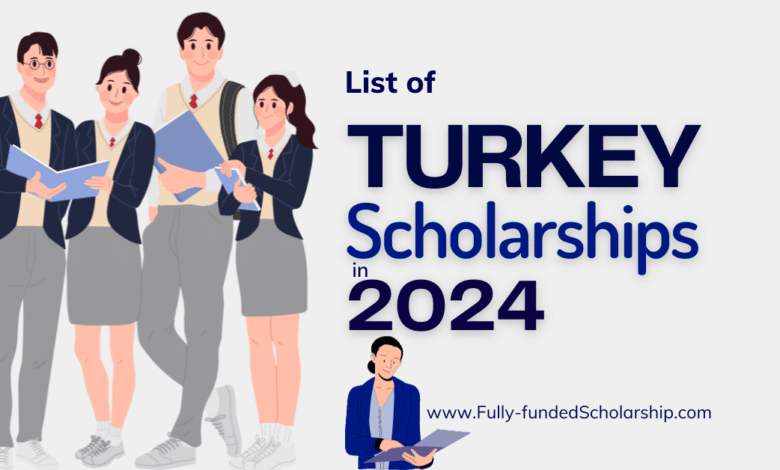 List of Turkey Scholarships Without IELTS in 2024 to Study for FREE in Turkey