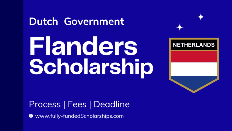 Flanders Scholarships 2023 by Flemish Government for Students