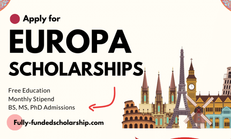 2024 France Excellence Europa Scholarships