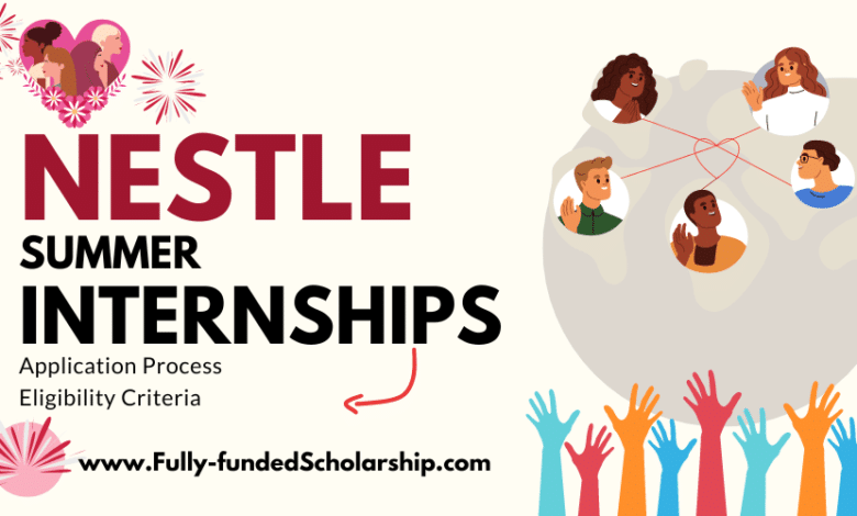 Nestlé Summer Internships 2024 for International Students