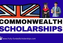 Fully-funded Commonwealth Scholarships 2025 (Online Application Process)