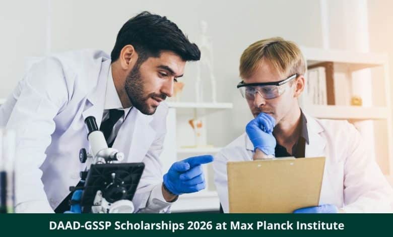 DAAD-GSSP Scholarships 2026 at Max Planck Institute (Full Process)