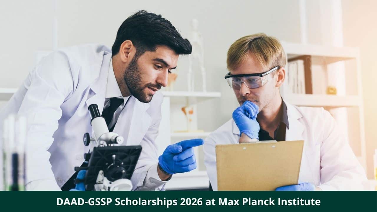 DAAD-GSSP Scholarships 2026 at Max Planck Institute (Full Process)