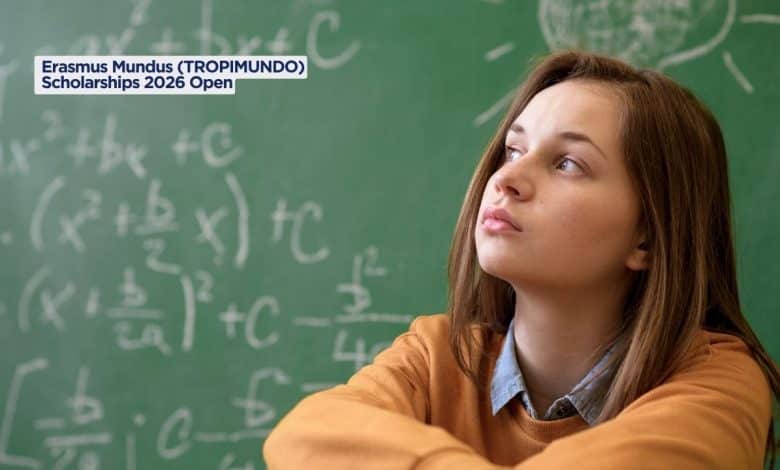 Erasmus Mundus (TROPIMUNDO) Scholarships 2026 Open