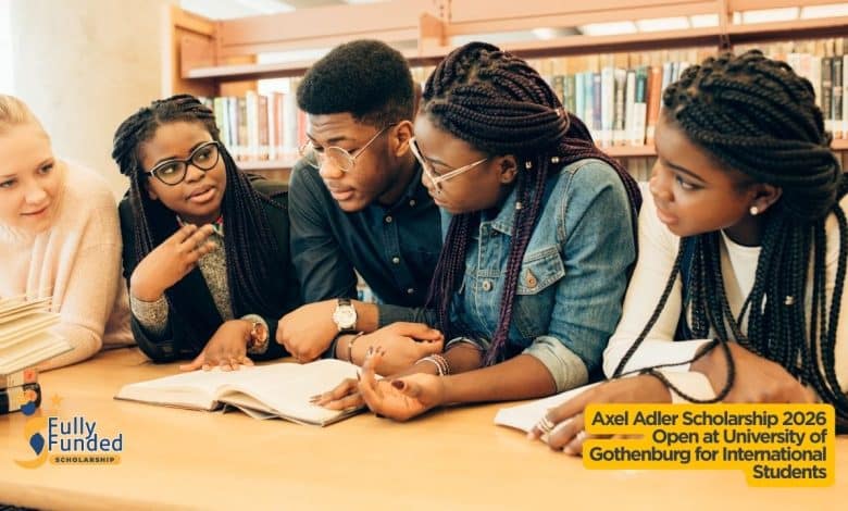 Axel Adler Scholarship 2026 Open at University of Gothenburg for International Students