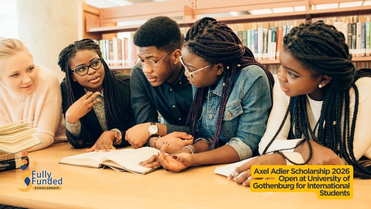 Axel Adler Scholarship 2026 Open at University of Gothenburg for  International Students | Fully Funded Scholarships 2026