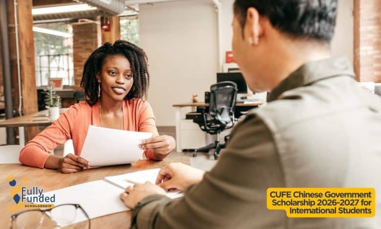 CUFE Chinese Government Scholarship 2026-2027 for International Students