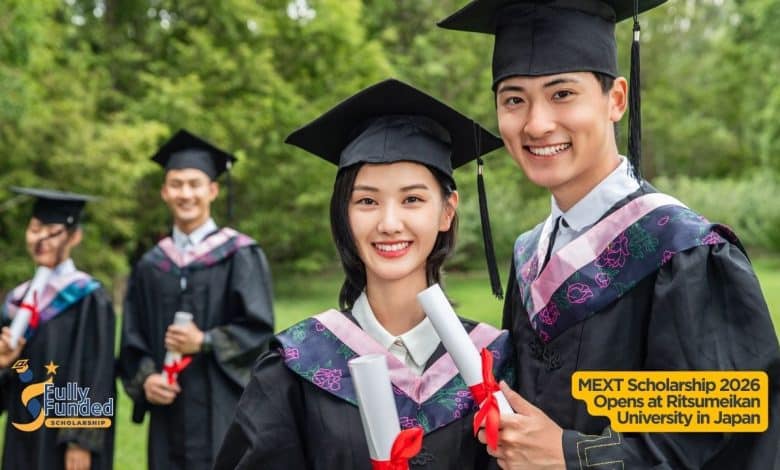 MEXT Scholarship 2026 Opens at Ritsumeikan University in Japan