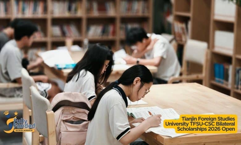 Tianjin Foreign Studies University TFSU-CSC Bilateral Scholarships 2026 Open