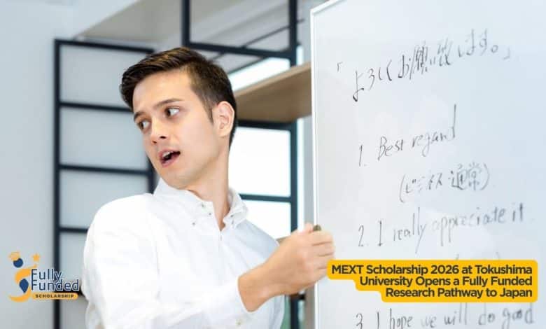 MEXT Scholarship 2026 at Tokushima University Opens a Fully Funded Research Pathway to Japan