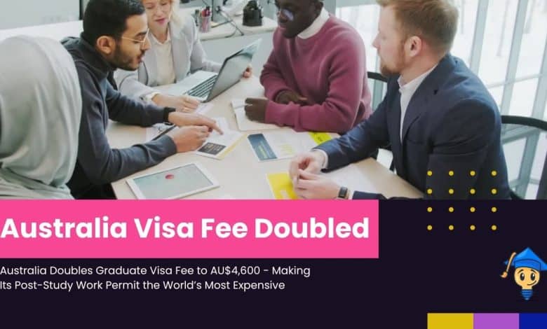 Australia Doubles Graduate Visa Fee to AU$4,600 - Making Its Post-Study Work Permit the World’s Most Expensive