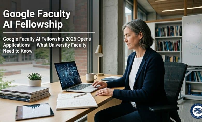 Google Faculty AI Fellowship 2026 Opens Applications - What University Faculty Need to Know