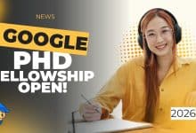 Google PhD Fellowships 2026 Opens With Global Nominations
