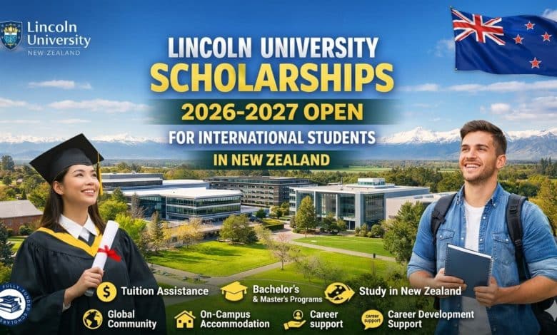 Lincoln University Scholarships 2026-2027 Open for International Students in New Zealand