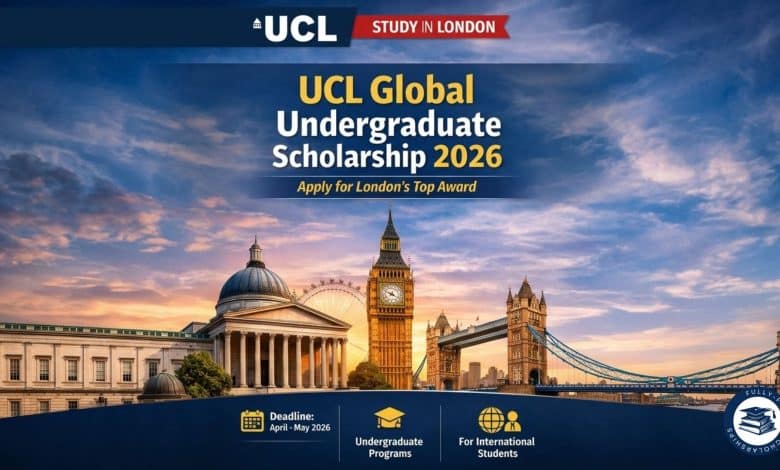 UCL Global Undergraduate Scholarship 2026 Apply for London’s Top Award