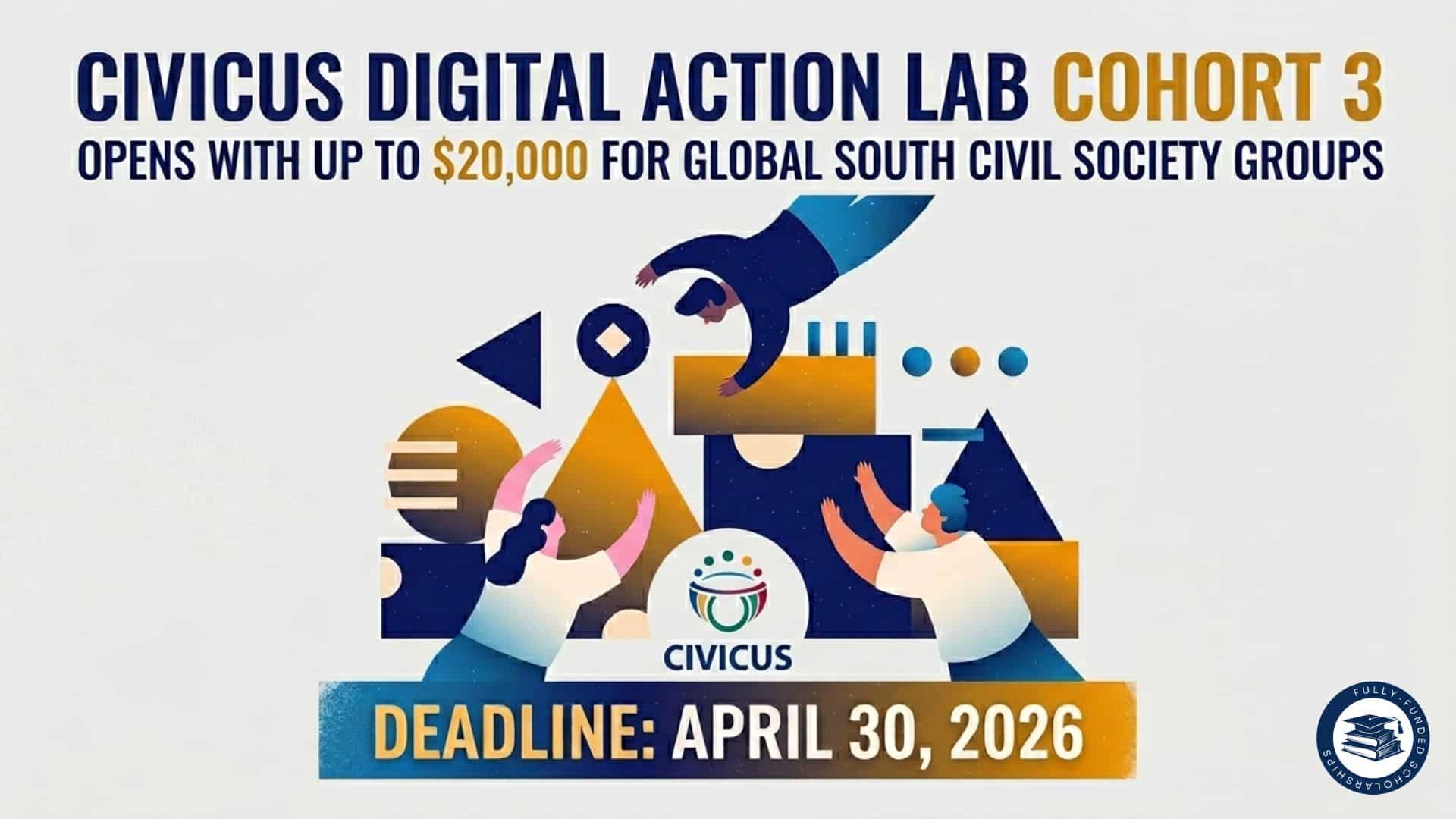 CIVICUS Digital Action Lab Cohort 3 Opens With Up to $20,000 for Global South Civil Society Groups