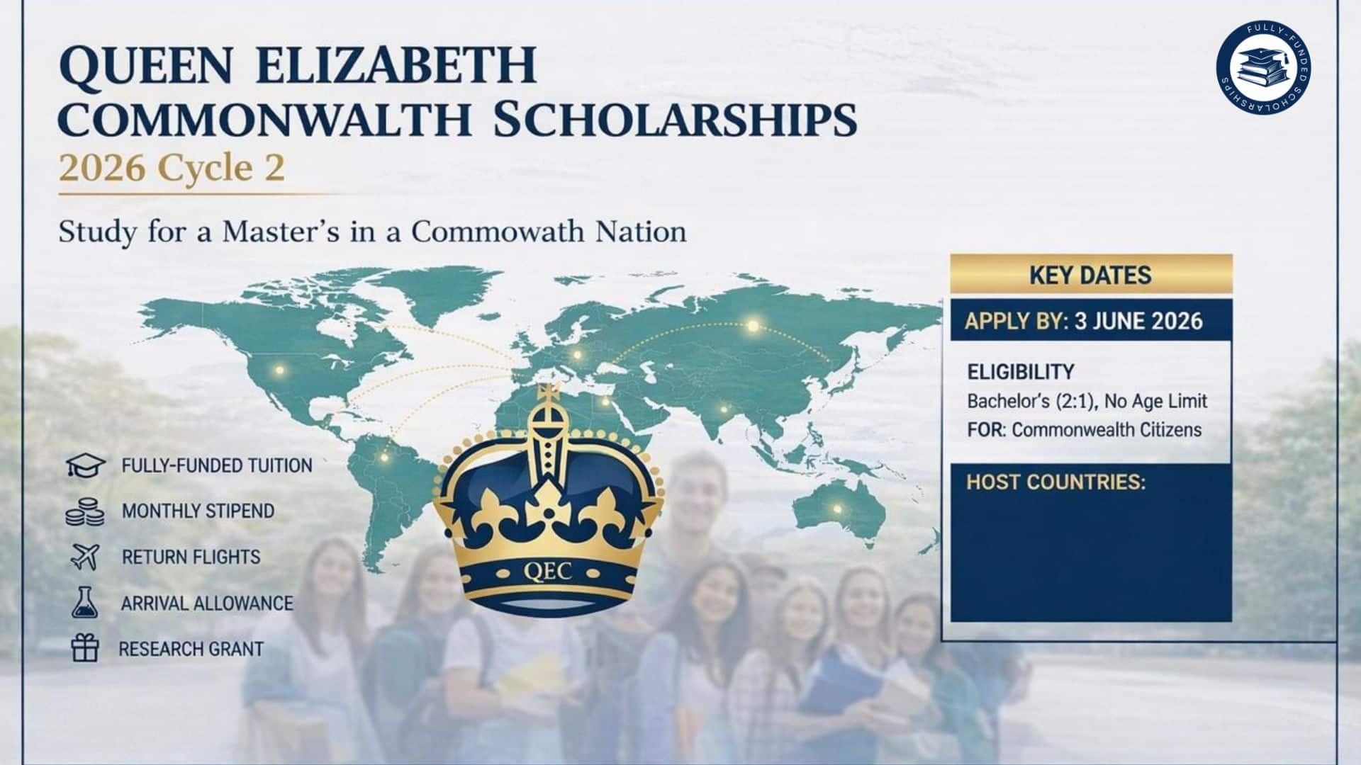 Queen Elizabeth Commonwealth Scholarships (QECS) 2026 Cycle 2 Opens The Award That Moves Academic Talent South