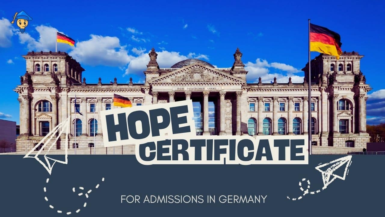 Can I Apply to German Universities With a Hope Certificate