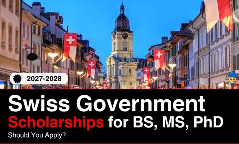 Swiss Government Scholarship 2027–2028 Apply or Skip