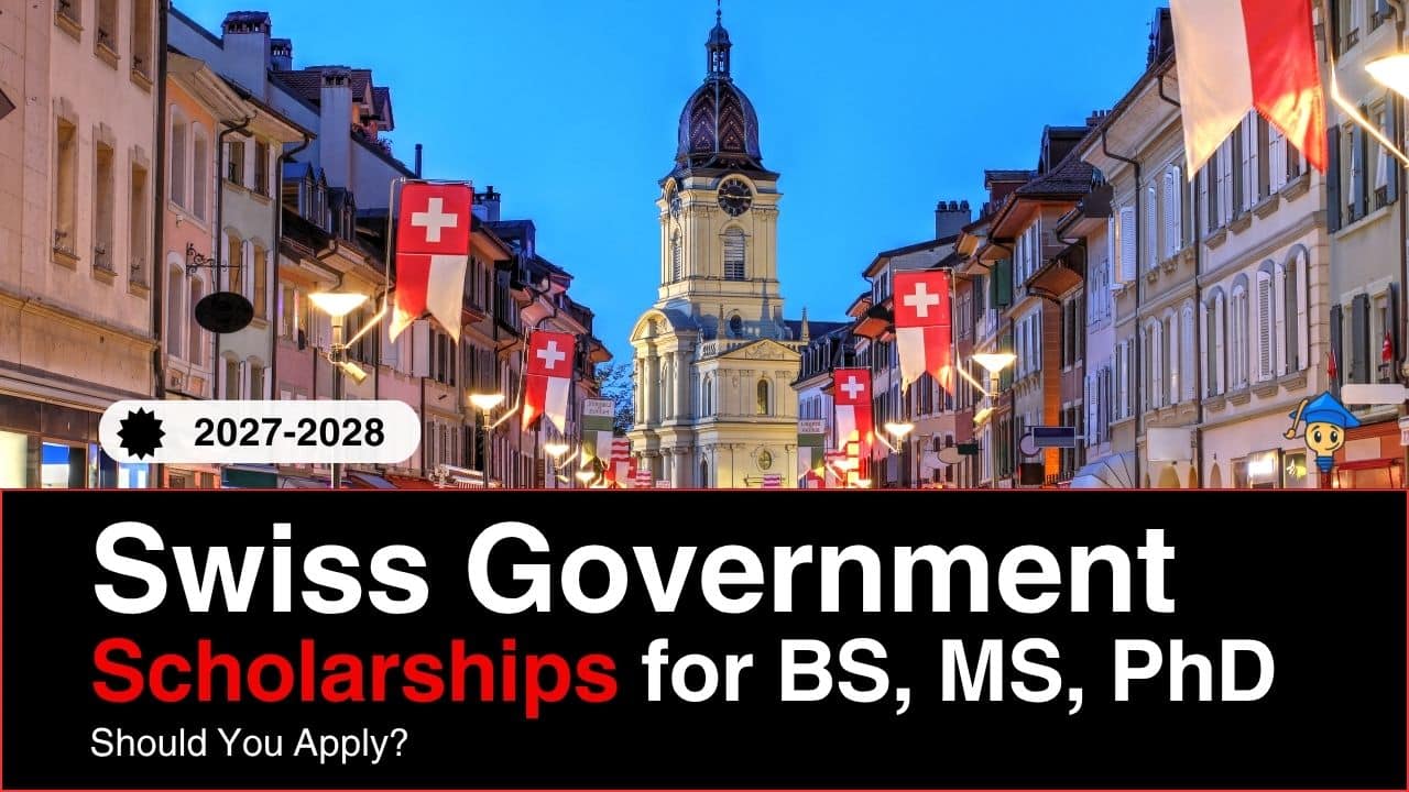 Swiss Government Scholarship 2027–2028 Apply or Skip
