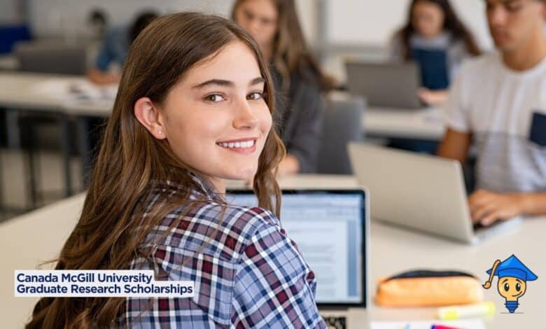 Canada McGill University Graduate Research Scholarships 2027 for Master Admissions