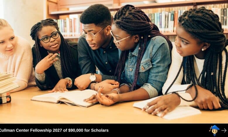 Cullman Center Fellowship 2027 of $90,000 for Scholars, Writers and Journalists in New York