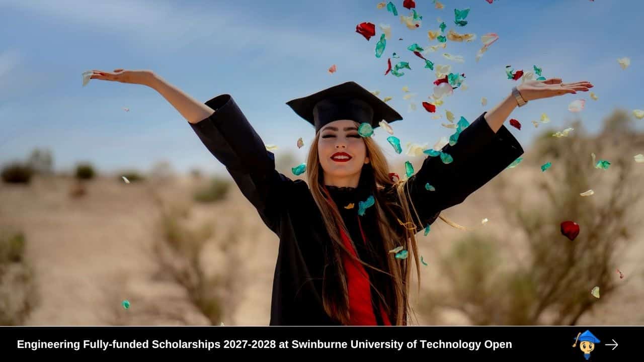 Engineering Fully-funded Scholarships 2027-2028 at Swinburne University of Technology Open