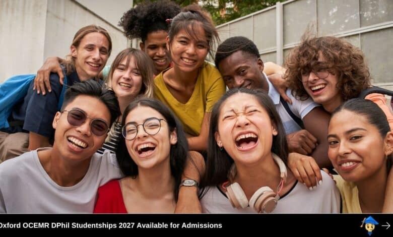 Oxford OCEMR DPhil Studentships 2027 Available for Admissions