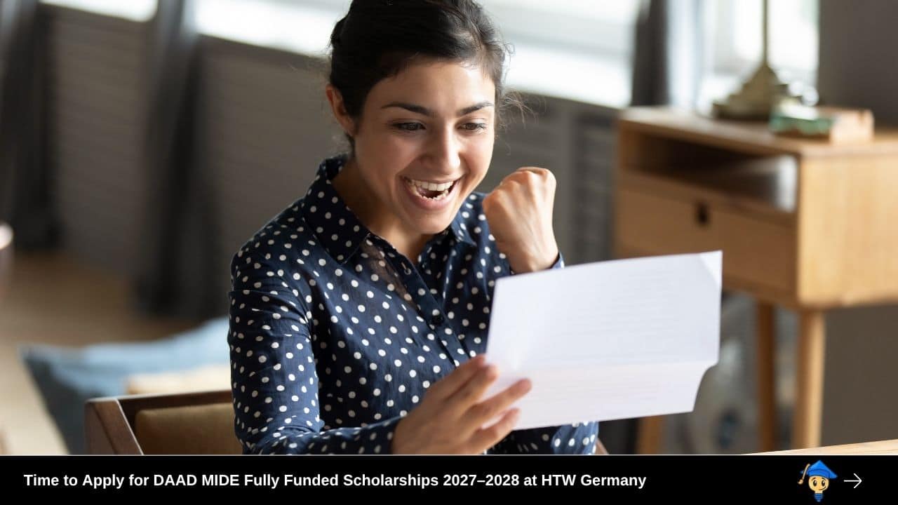 Time to Apply for DAAD MIDE Fully Funded Scholarships 2027–2028 at HTW Germany