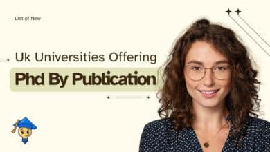UK Universities Offering PhD by Publication via Distance Learning Fees, Subjects & Eligibility