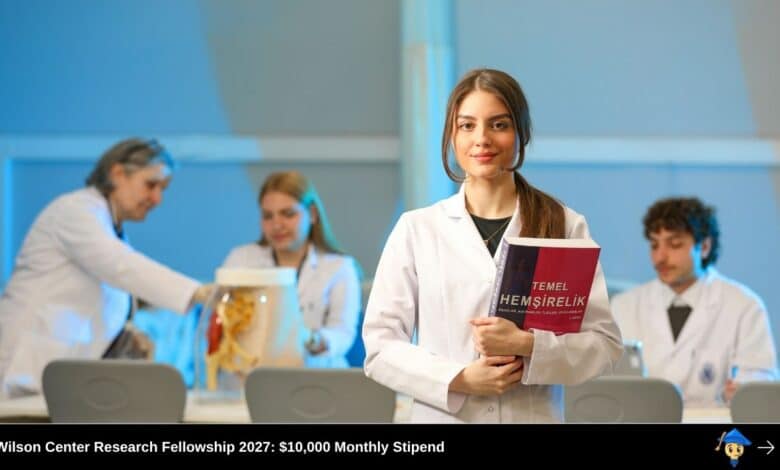 Wilson Center Research Fellowship 2027 $10,000 Monthly Stipend for International Researchers