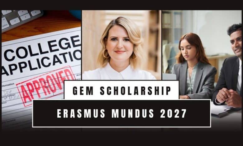 GEM Erasmus Mundus Scholarship 2027–2029 4 Tracks of Application