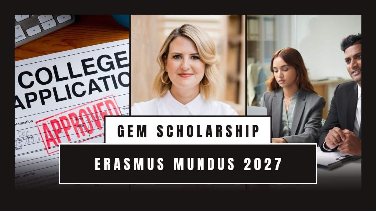 GEM Erasmus Mundus Scholarship 2027–2029 4 Tracks of Application